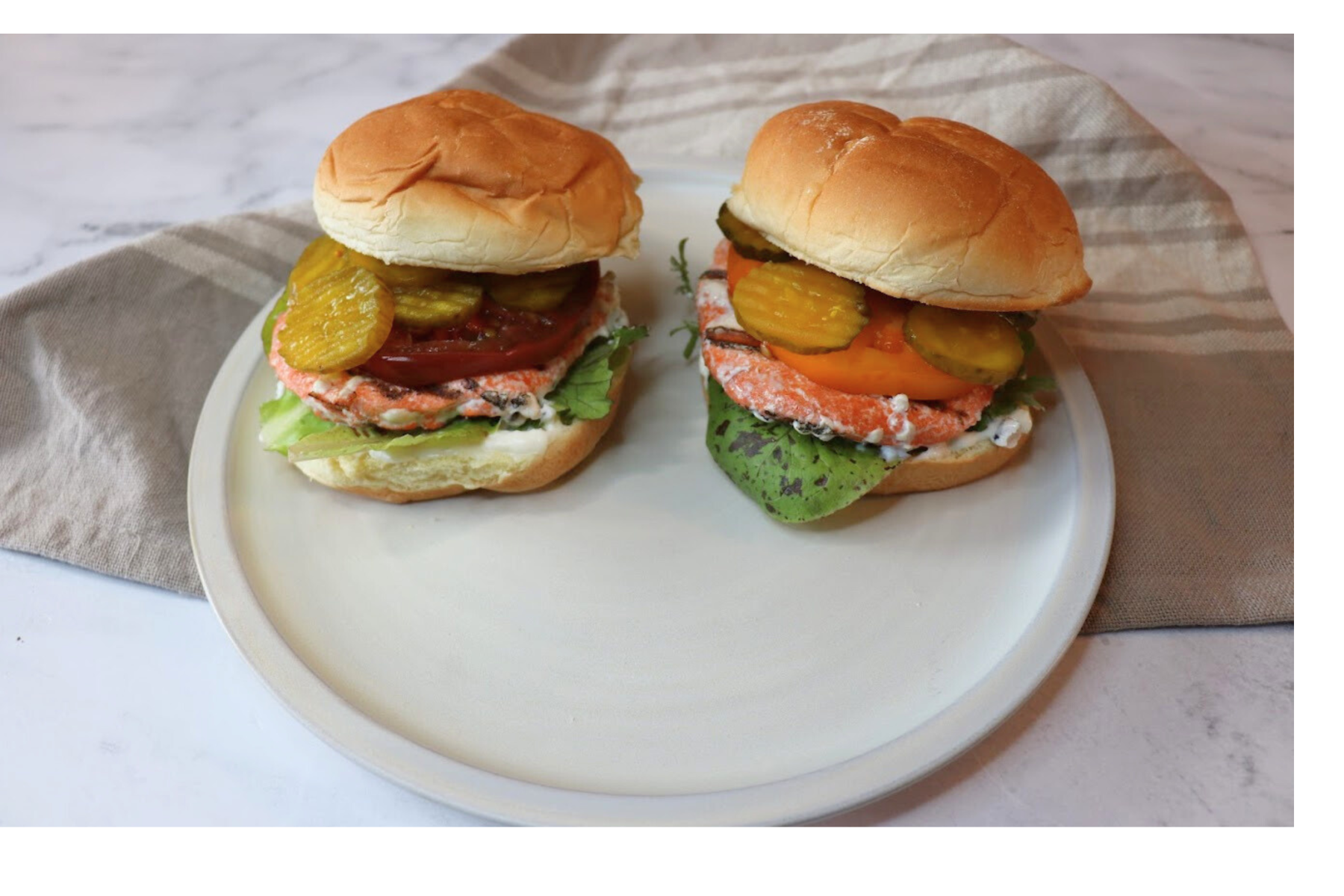 Classic Salmon Burger