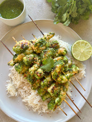 Chimichurri Shrimp Skewers | Easy Wild Gulf Shrimp Recipe