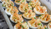 Smoked Salmon Deviled Eggs