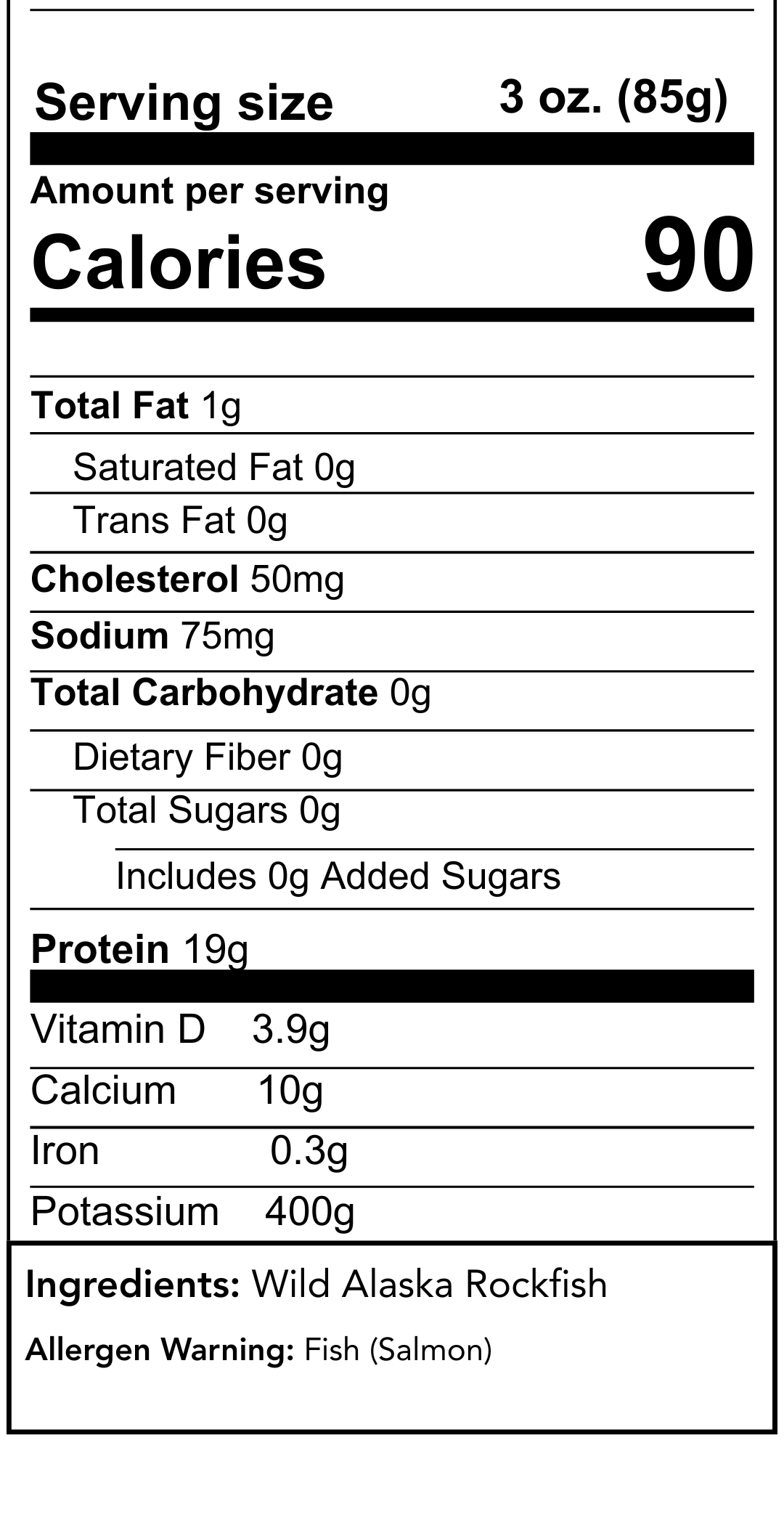 Nutrition Information