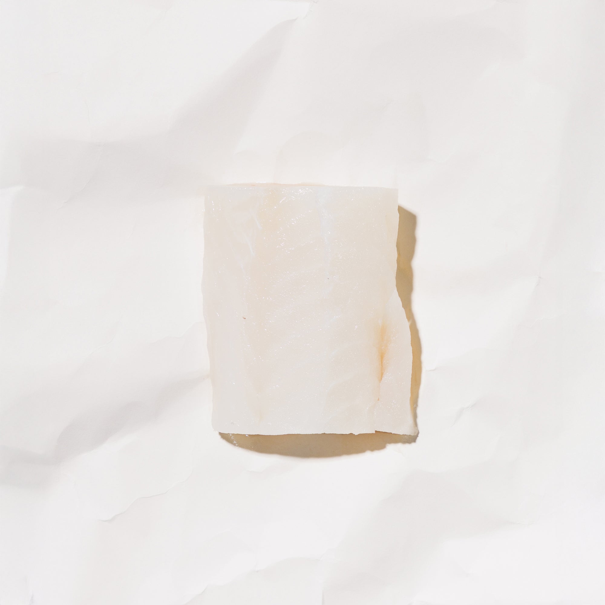 raw pacific cod on a white background
