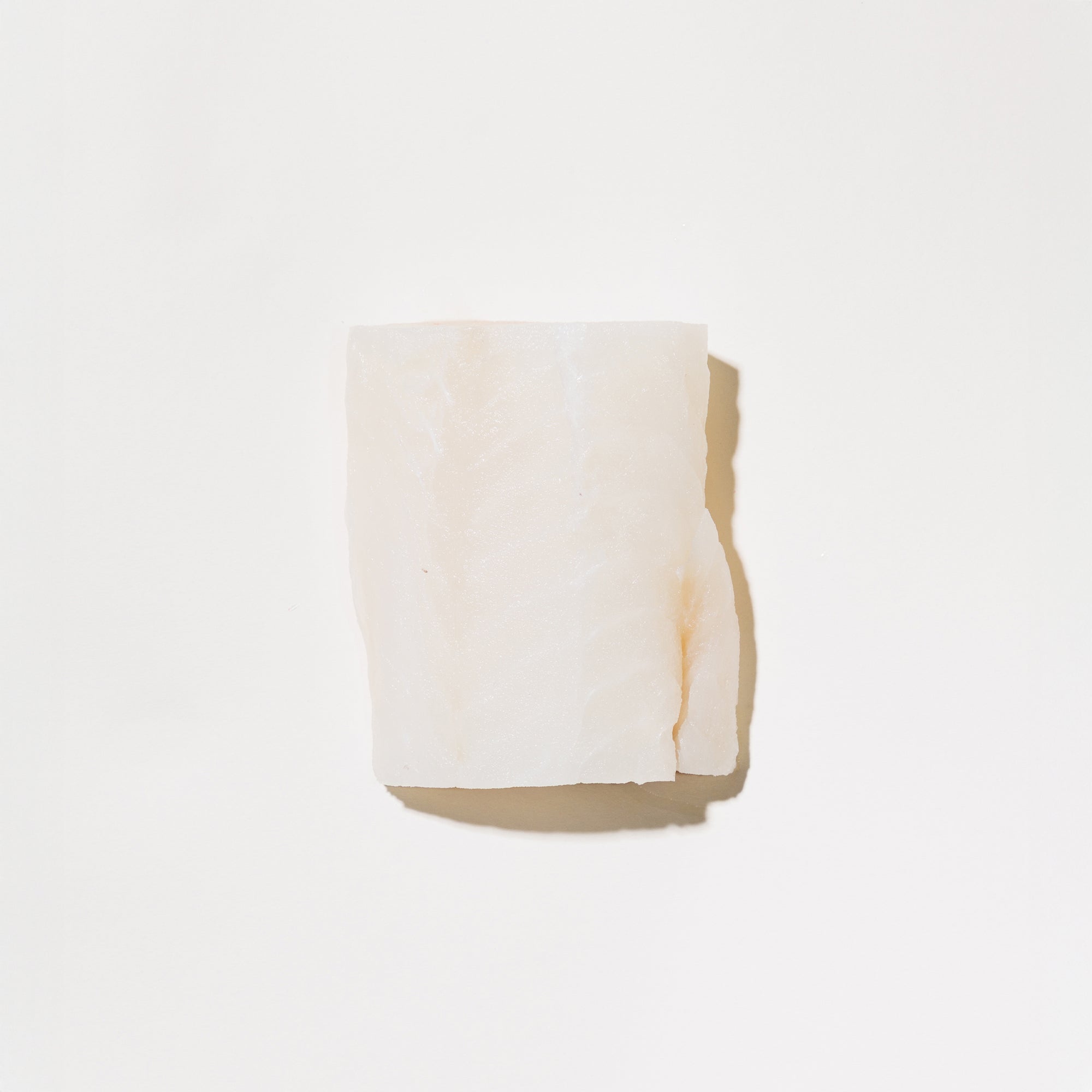 raw pacific cod on a white background
