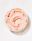 Smoked Salmon Spread in container on white background
