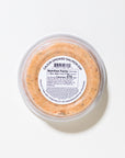 back of Cajun Smoked Salmon Dip with a label on a white background