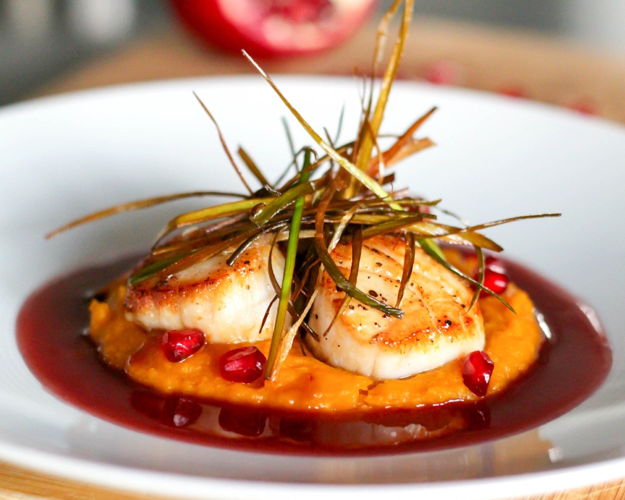 Savory, Fall Scallop recipe from Coley Cooks