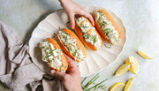 Halibut Salad Rolls (Maine-Style)