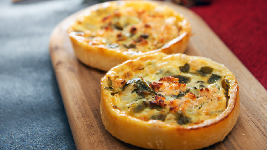 Nova Lox Salmon Quiche