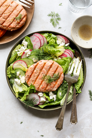 Alternatives Uses for Salmon Burgers!