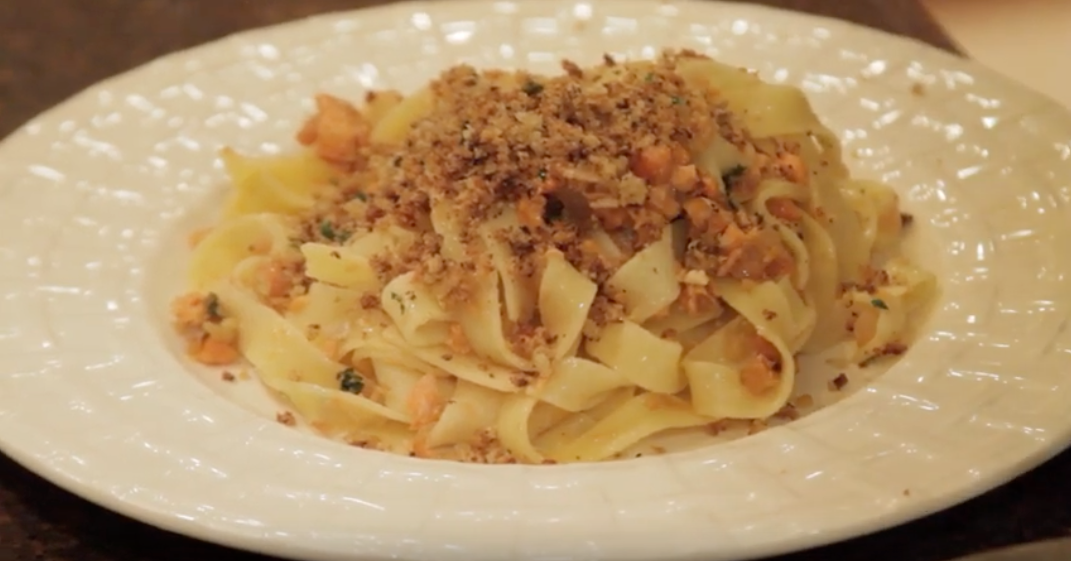 Fettuccini with Limoncello, Sockeye Salmon Sauce/Ragu by Maria Liberat –  Wild For Salmon