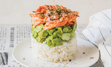 Spicy Salmon Tower
