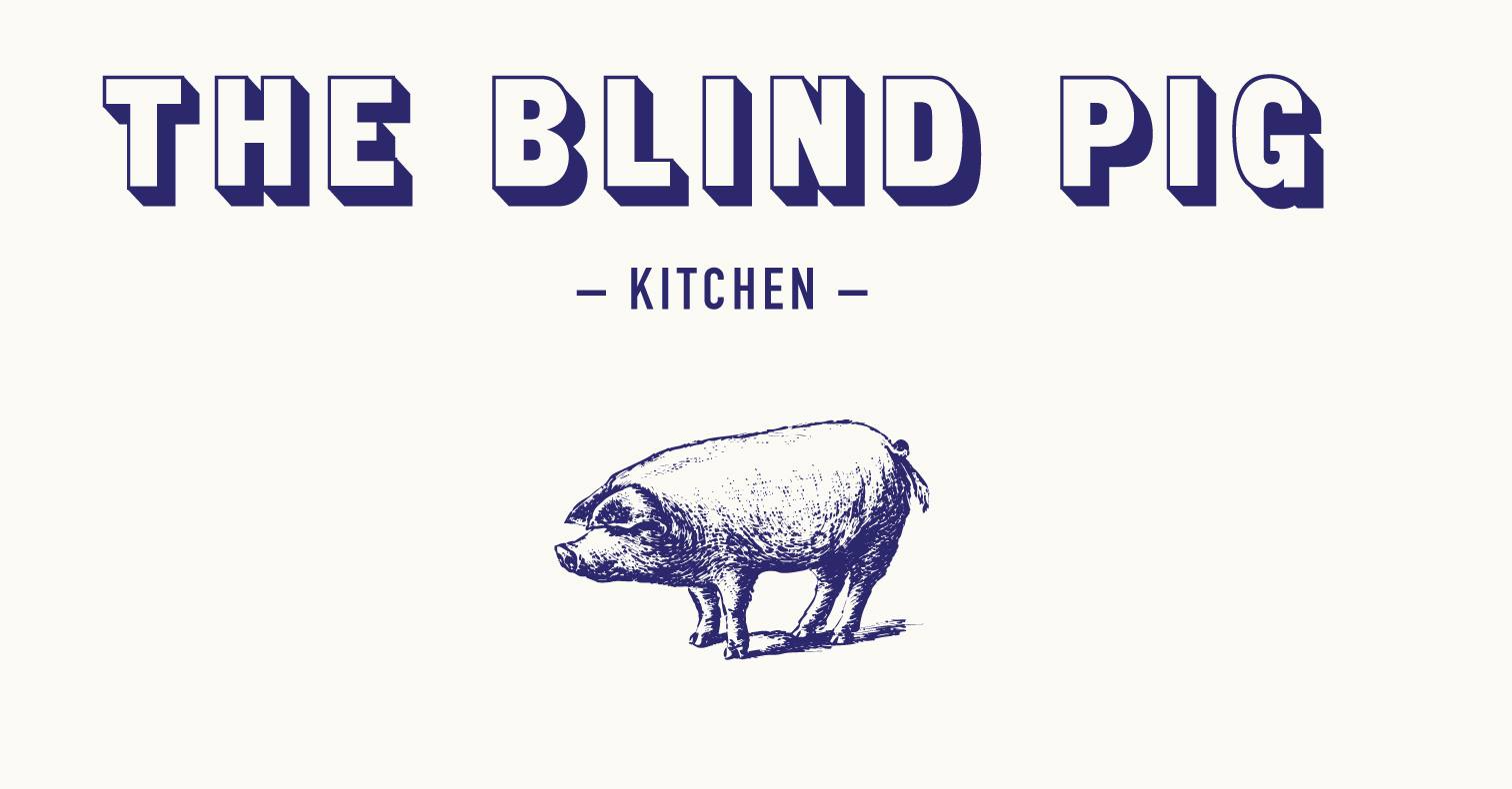 The Blind Pig Kitchen's Peppercorn-Crusted Salmon with Caraway-Beer Mustard