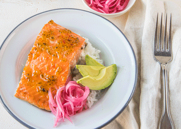 Sweet and Spicy Salmon