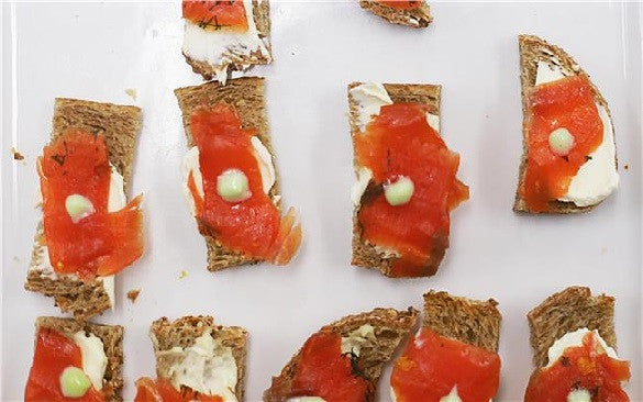 Dill and Orange Gravlax