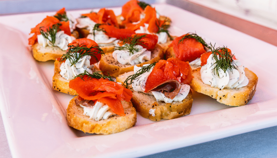 Fishtival Recipe: Smoked Salmon Crostini