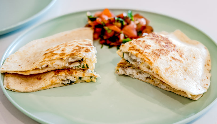Easy Kids White Fish Quesadilla Recipe