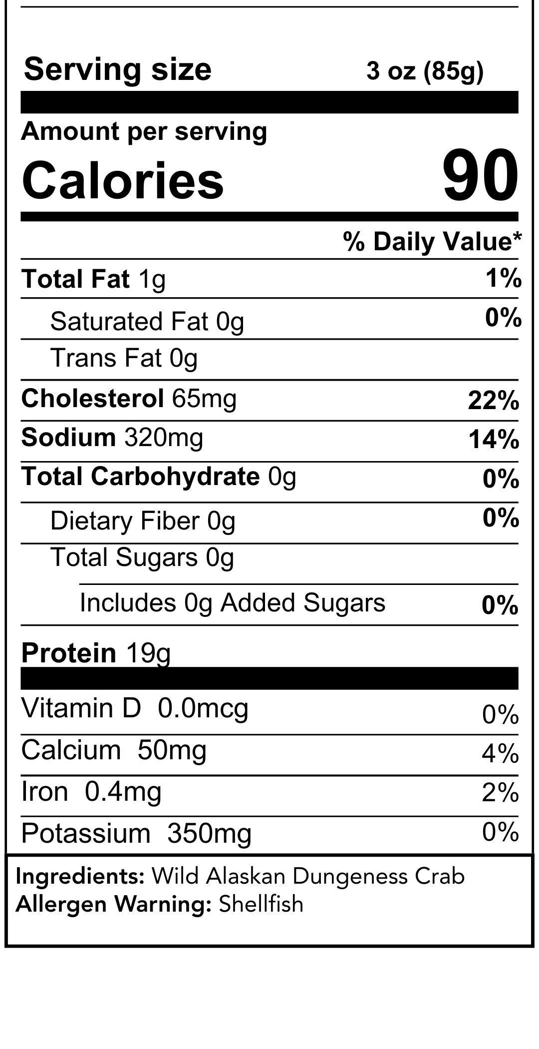 Nutrition Information