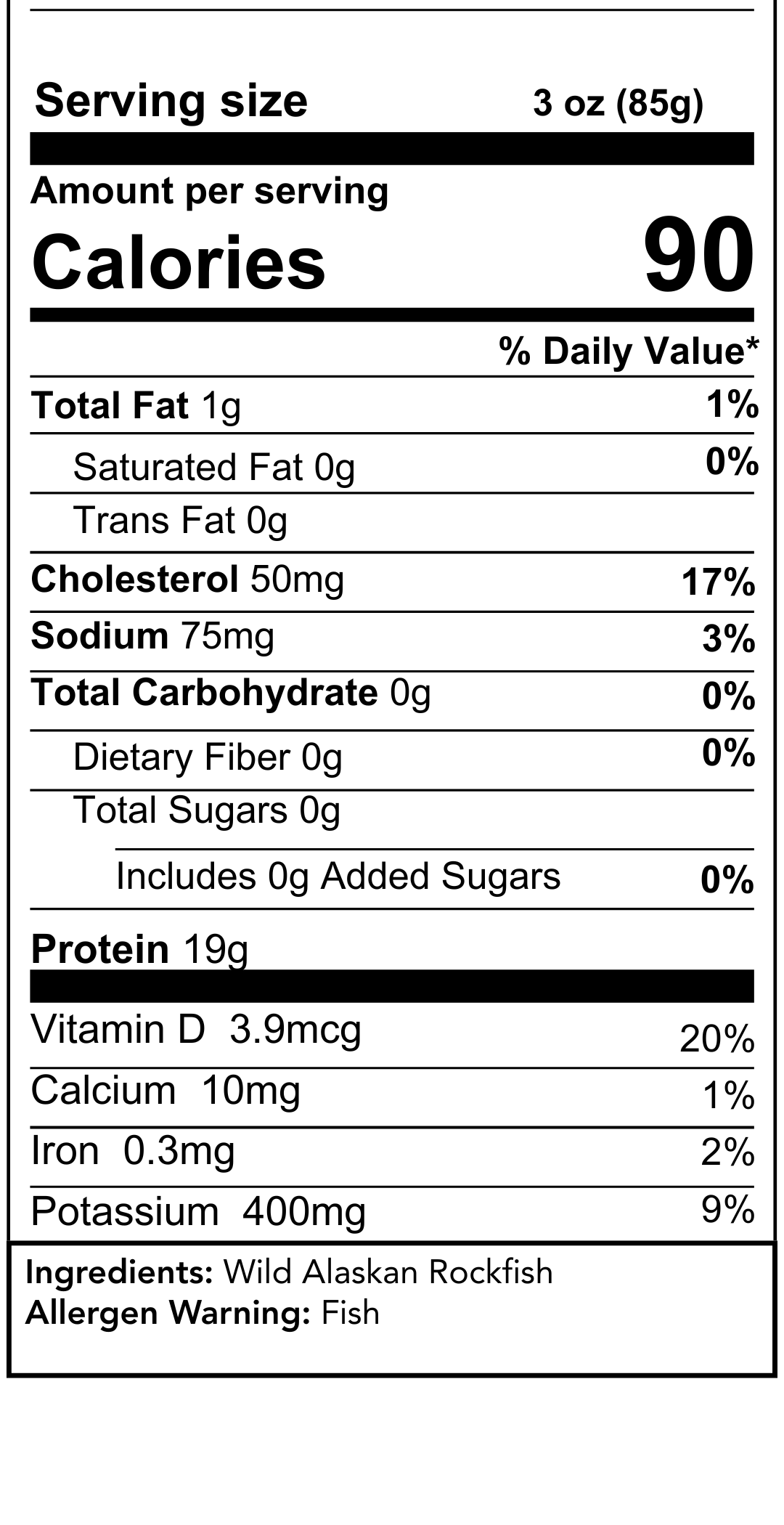 Nutrition Information