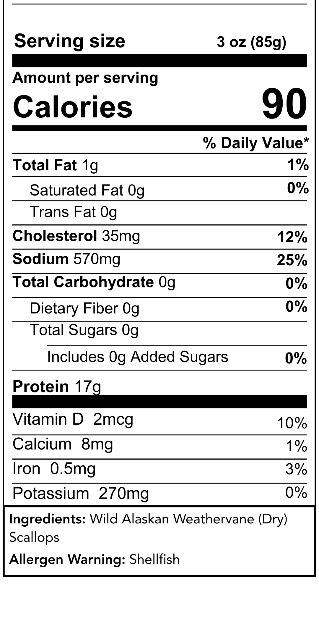 Nutrition Information