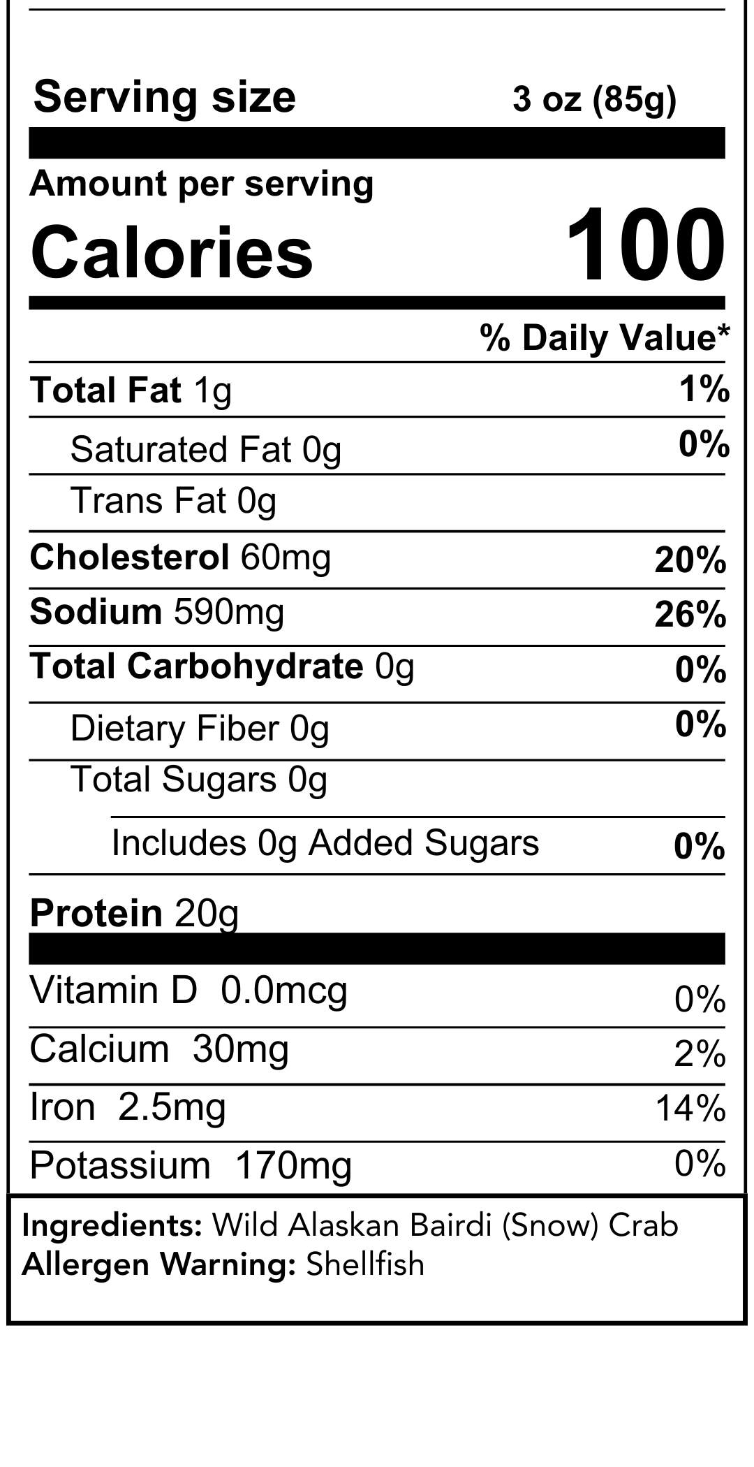Nutrition Information