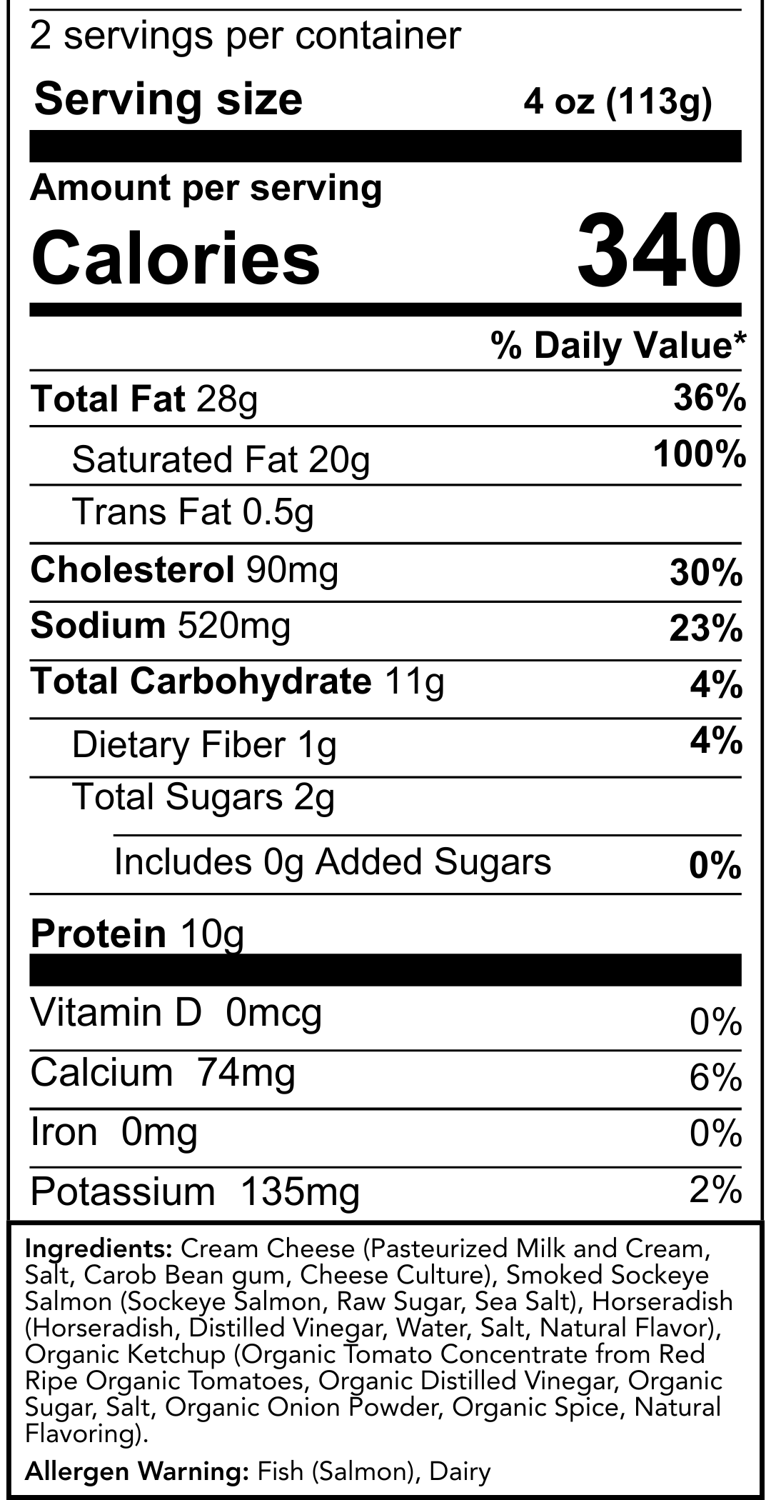 Nutrition Information