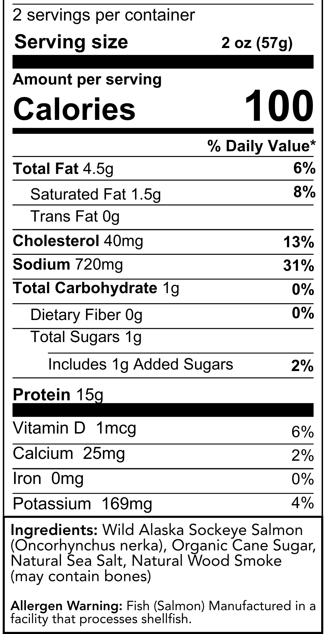 Nutrition Information
