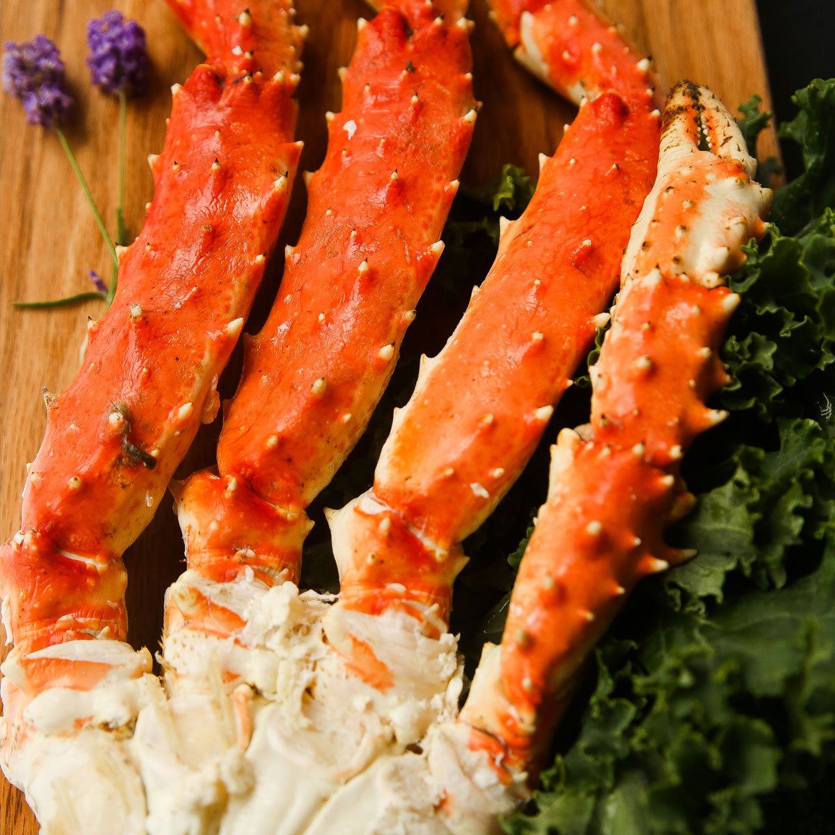 Alaskan Red King Crab Cluster Close Up - Wild For Salmon